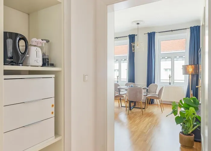Apartmán Blaues Wiener Refugium - Gym - Parking