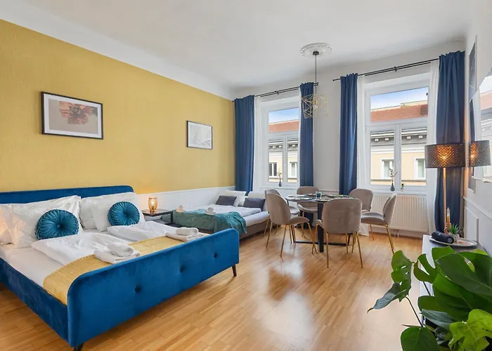 Apartmán Blaues Wiener Refugium - Gym - Parking *