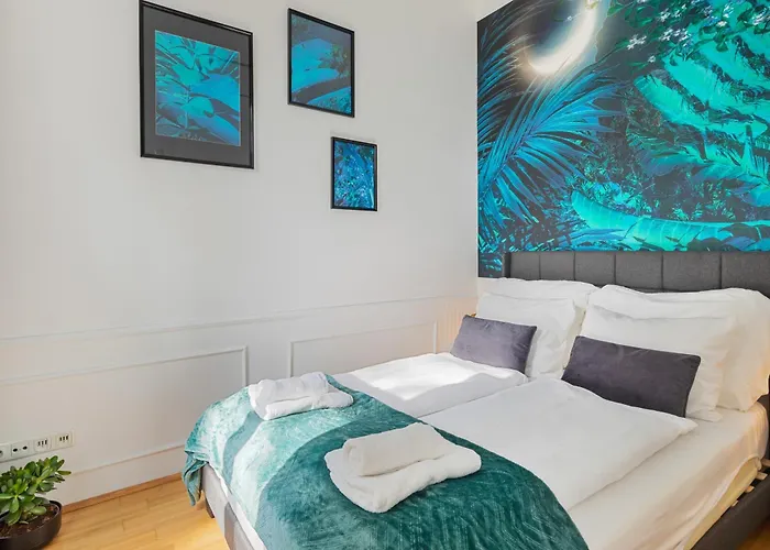 Apartmán Blaues Wiener Refugium - Gym - Parking Vídeň
